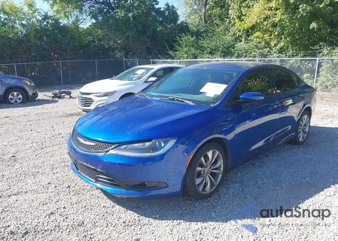 2015 Chrysler 200 S from USA, damaged, VIN 1C3CCCDG4FN678523